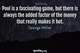 Photo quote of Pool is a fascinating game, but there is always the added factor of the money that really makes it hot.