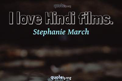 Photo Quote of I love Hindi films.